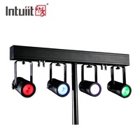 Projecteur LED Beam Par 95W RGBW 4-en-1 IP20 DMX512 pour éclairage de scène intérieur, discothèque, DJ, piste de danse, mariage et décoration de fête
