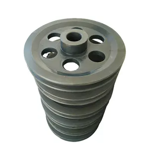 Tower crane nylon pulleys for conveyor systems