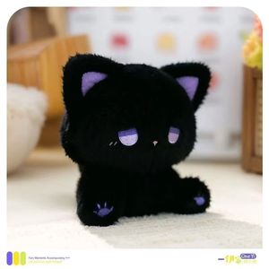Peluche <span class=keywords><strong>chat</strong></span> mignon en coton PP, brodé, avec <span class=keywords><strong>oreilles</strong></span> mobiles, pour cadeau d'anniversaire d'un ami, vente en gros - Product Image 5