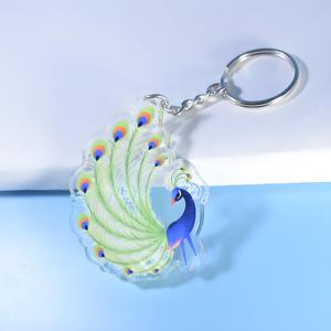 HanXin <span class=keywords><strong>2025</strong></span> llavero acrílico personalizado hecho en fábrica diseño personalizado lindo diseño Mini llavero Acrílico