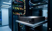 Raf Tipi Lityum Pil UPS Dahili Pil Özelleştirilebilir 110V Voltaj Elektrik Kesintisi Yedeklemesi 1000VA1000WSNMP Veri Modeli