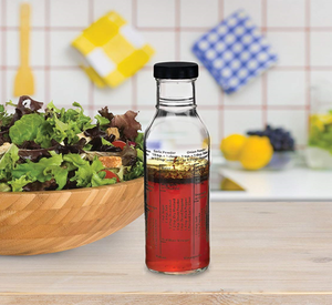 Mixer Saus Salad Botol Kaca untuk Resep Ringan - Product Image 3