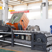 Forno de indução automático para máquina de fundição, forno com linguetas de alumínio com máquina de linha de produção