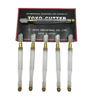 Cortador de Vidrio TOYO TC-NO.1 de Alta Calidad, Cortador de Botellas de Vidrio de 3-12 mm, Herramienta para Cortar Vidrio