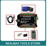 Carte de contrôle de mouvement CNC TEBAK Nvcm 3/4/5/6 axes, boîtier métallique, ne prend pas en charge l'interface USB Mach3, contrôleur de mouvement CNC NVUM-SP