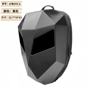 Mochila LED para niños, tela Oxford ABS, diseño geométrico, estilo moto, cierre de cremallera, unisex, para todas las estaciones, capacidad inferior a 21 litros - Product Image 3