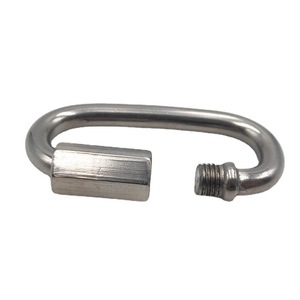 KINREE Anneau de connexion mousqueton en acier inoxydable 304 pour corde, boucle, crochet, équipement d'escalade - Product Image 3