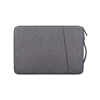 Tas Tablet Laptop beragam warna, tas Tablet 15.6 sederhana portabel poliester Laptop