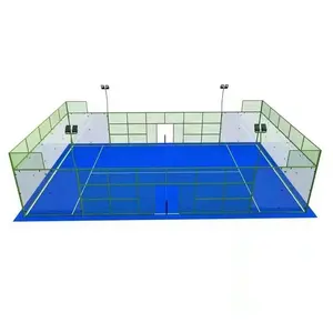 2024 marcas superventas Padel cancha de tenis panorámica y pista de padel