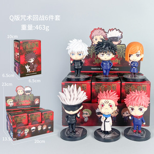 Produit transfrontalier : Figurine Q Version à collectionner, modèle de poupée animée à main, série Five Enlightenment Knotweed, ornements, Spell Back War - Product Image 3