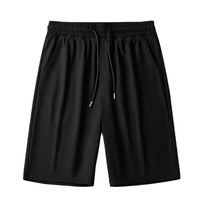 Nouveau style de shorts de course de sports d'été du fabricant OEM séchage rapide soie de glace mince pantalon ample cinquième porter taille élastique