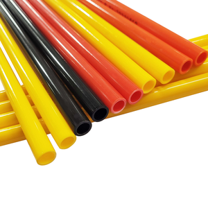 Tubo de Nailon PA6 de Poliamida Duradero de Alta Calidad, Flexible, Industrial, Negro y Blanco Natural, 1.0 Pulgadas OD - Product Image 2
