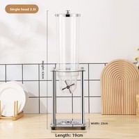 Distributeur de céréales et de grains de café en acier inoxydable pour hôtels et restaurants, idéal pour les buffets