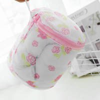 Sac à linge de rangement pour soutien-gorge pliable imprimé de logo personnalisé en gros panier pliant domestique en nylon