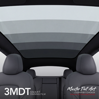 Film Kaca Mobil Elektrik Pintar untuk Kaca 3MDT Tesla Model 3/Y PW85 Langsung dari Pabrik