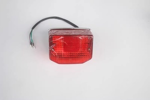 Luz Trasera para Motocicleta, Guardabarros Trasero con Marco para Placa de Matrícula, Compatible con Piezas de Honda CT50, CT70, ST50 y ST70 - Product Image 4