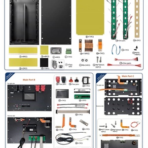 V19 Version Paragon <b>DIY</b> Tested 16s48v300ah case <b>Kit</b> with Jk Bms and 4.3 Inch Screen Poland Warehouse - Product Image 6