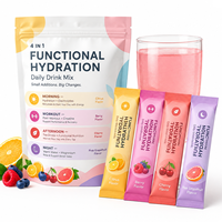 OEM ODM Électrolytes pour l'entraînement, Créatine, Magnésium, Soutien au sommeil, Boisson quotidienne d'hydratation fonctionnelle 4-en-1