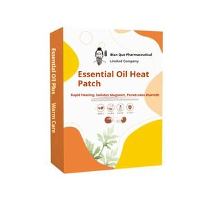 Ginger Wormwood Essential Oil Patch Self-Heating Steam Moxibustion Neck Uterine Warmth Body Hot <b>Compress</b> Warm Patch - Product Image 1