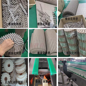 POM nhựa băng tải mô-đun vành đai cho ngành công nghiệp nước giải khát tuôn ra lưới mô-đun vành đai - Product Image 6