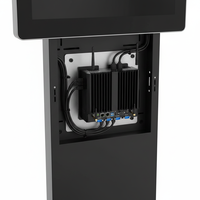 PC Mini Industrial Dual Core DDR3 32GB Tanpa Kipas Intel Core I5/i7 5500U 6 COM 2 GbE LAN 512GB SSD Kontrol Pabrik
