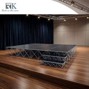 เวทีอุตสาหกรรมแบบพกพา กันลื่น ขนาด 1.22 ม. x 1.22 ม. สำหรับคอนเสิร์ต - Product Image 1