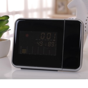 <span class=keywords><strong>Réveil</strong></span> numérique multifonctionnel, affichage LCD couleur, personnalisé, <span class=keywords><strong>Projection</strong></span> LED, <span class=keywords><strong>réveil</strong></span> <span class=keywords><strong>avec</strong></span> <span class=keywords><strong>Station</strong></span> <span class=keywords><strong>météo</strong></span> - Product Image 4