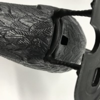 Plastique noir chasse corbeau leurres jardin oiseau dissuader épouvantail souris ravageur