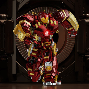 Le 76108-9 AntiSteel Mecha Puzzle, Bloques de Construcción Ensamblables, Juguetes de Modelo <span class=keywords><strong>para</strong></span> Niños - Product Image 4