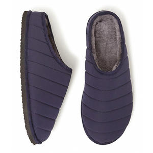 Zoccoli Comodi in Memory Foam per Uomo <span class=keywords><strong>con</strong></span> Suola Antiscivolo, Fodera in Pelliccia Sintetica Spessa, Pantofole Trapuntate in Nylon - Product Image 6