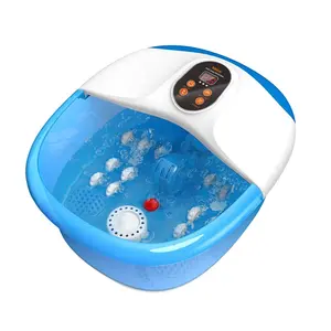 最新电动医疗机加热室内水疗足浴按摩器，带14个按摩滚轮