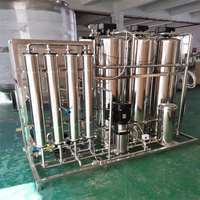 Mesin pengolahan air murni otomatis, sistem osmosis terbalik RO sistem pemurni air