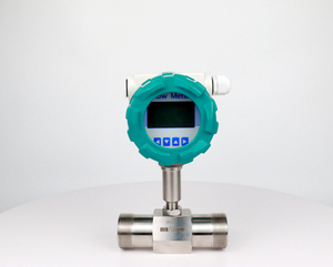 Hoge Temperatuur Alcohol Flowmeter Prijs Inline Pijp Ip65 Digitaal Type Elektronische Brandstof Type <span class=keywords><strong>Flow</strong></span> <span class=keywords><strong>Meter</strong></span> Vloeibare Turbine Flowmeter - Product Image 1
