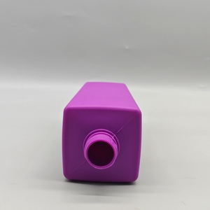 Bouteille à pompe carrée <span class=keywords><strong>en</strong></span> PEHD 32 onces 1 <span class=keywords><strong>litre</strong></span> vide pour shampooing revitalisant lotion nettoyante pour le corps sans BPA - Product Image 3