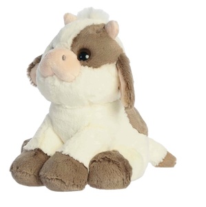 Nouveaux jouets en peluche personnalisés en forme de <span class=keywords><strong>vache</strong></span>, super doux, rembourrés en coton PP, accessoires brodés, échantillon et expédition gratuits - Product Image 1