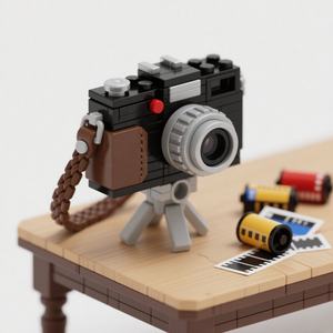 Custom Mini Plastic Building Block Set <strong>1</strong>:8 Scale Creative DIY Models Personalized Collectible Decoration Gift <strong>Toy</strong> - Product Image 1