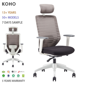 Chaise de bureau de direction <span class=keywords><strong>KOHO</strong></span> ANSI/BIFMA X5.1-2017, chaise pivotante en maille, hauteur réglable, chaise à vérin à gaz 3 positions pour projet de bureau - Product Image 1