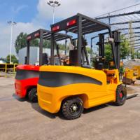 Carrello Elevatore Elettrico da 3 Tonnellate Certificato CE con Traslatore Laterale, Altezza di Sollevamento 3-7m, Contrappesato - Woerkai CPD30B - Offerta Speciale