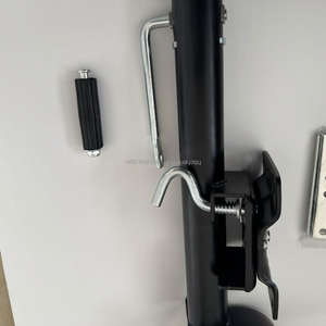 Fabricante profesional chino Jockeywheel Doual 6in 2000 lbs Dual 6 pulgadas <span class=keywords><strong>Jockey</strong></span> Wheel para coche RV Camper Motorhome spray negro - Product Image 6