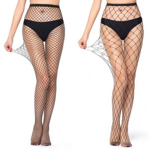 Legging Wanita Seksi Laris Manis, High Waist, Stoking Jaring Tinggi Paha, Pantyhose Seksi - Product Image 3