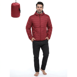 Puffer Jacket Puffer <b>Coat</b> Custom <b>men</b> Winter Outer Wear Padded <b>Long</b> Plain Quilted Jacket - Product Image 1