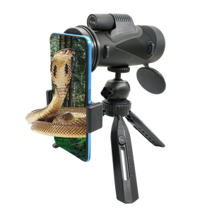 Monoculaire 12X50 pour adultes, haute puissance, avec prisme BAK-4 et lentille FMC, télescope monoculaire avec sangle de transport pour l'observation des oiseaux - Product Image 5