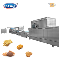 Ligne de production de biscuits souples Skywin à faible coût, mouleuse rotative, machine à fabriquer des biscuits