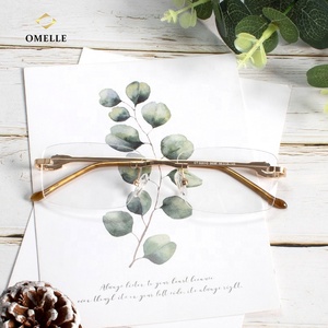 Montature per Occhiali Senza Bordi Semplici in Bulk - Design Unisex con Aste in Metallo e Costruzione Senza Telaio con Lenti Dimostrative - Product Image 6