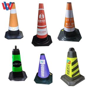 Manchon réfléchissant en PVC pour cône de signalisation, étanche, personnalisé, avec bande lumineuse adhésive, prix usine - Product Image 2