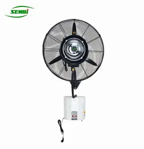 Ventilador para pulverização de água, ventilador de pulverização industrial de 26 ", 30 polegadas, ventilador de parede industrial, erro