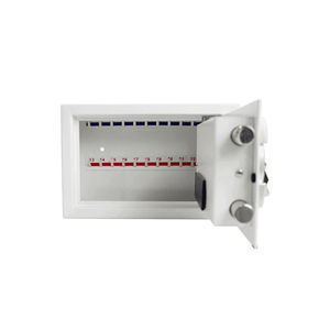 Serrure de coffre-fort à clé en acier pour la maison/le bureau avec crochets Boîte de verrouillage Pioch avec porte-clés Fabriqué en acier avec serrure électronique - Product Image 6