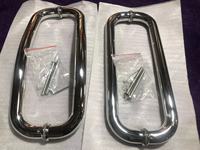 Poignée de porte en verre de luxe Poignée de porte de douche de haute qualité pour porte en verre de douche