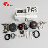 Evrensel THOR Elektronik Egzoz Tuning Kiti Çift Hoparlör + 1 ECHO Yüksek Ton Güçlendirici Mobil Uygulama Üzerinden Özelleştirilebilir Egzoz Sesi