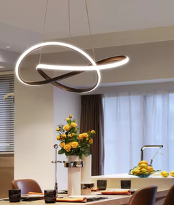 Zèle éclairage galets opale école abat-jour verre soufflé formes galets suspension lustres - Product Image 2